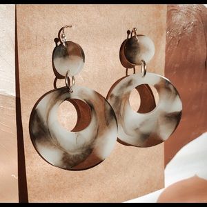 NEW! Handmade resin earrings!